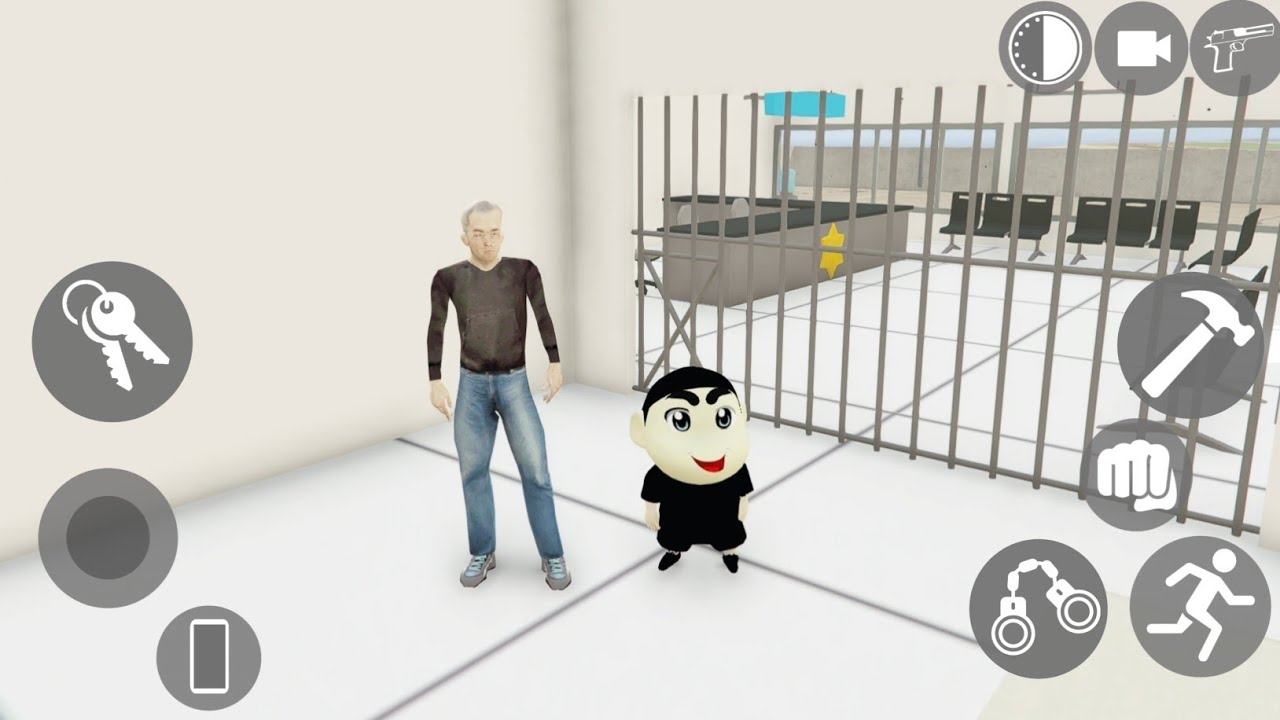 😡 Franklin Friend in Jail Put By Police 💥😭Indian Bike Driving 3d Game 🎮 Video