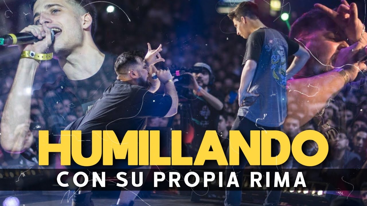 OJALA NUNCA LO HUBIERA DICHO!  FUERON HUMILLADOS CON SU PROPIA RIMA