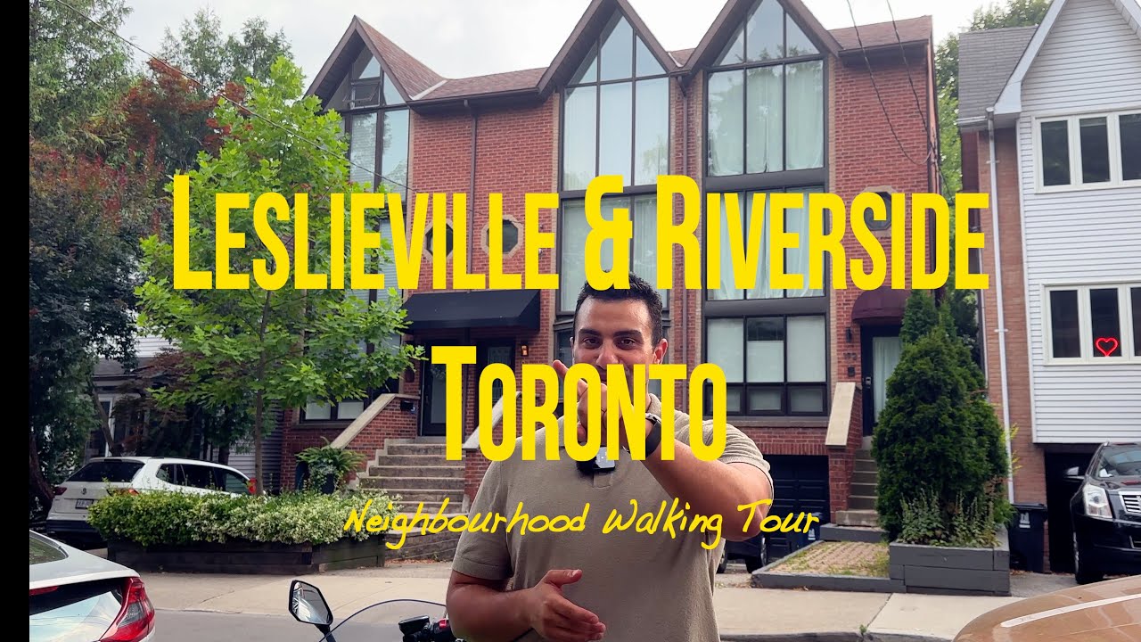 Exploring Leslieville & Riverside in Downtown Toronto | Neighbourhood Walking Tour Summer 2024