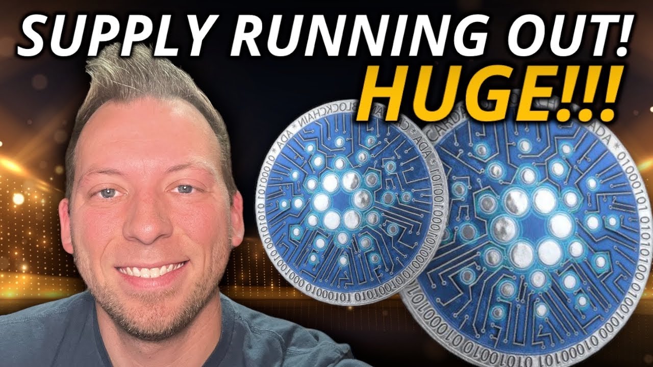 CARDANO ADA - SUPPLY IS RUNNING OUT!!! HUGE FOR HOLDERS!