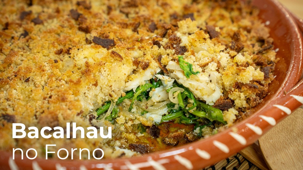 Bacalhau no Forno com Broa e Grelos: Clássica Receita Portuguesa que Nunca Falha!