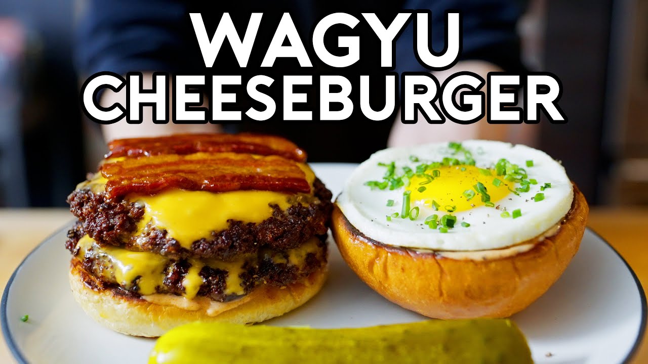 $70 Wagyu Cheeseburger | Anything With Alvin