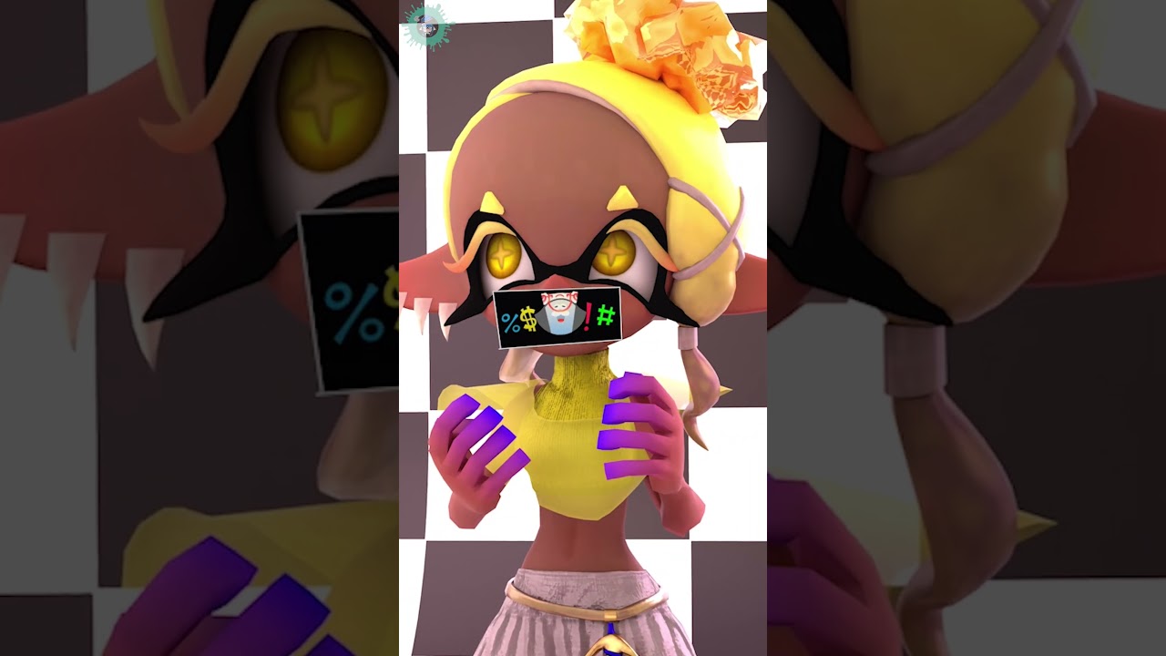 Frye Saying Bad Words | Splatoon Animation #shorts