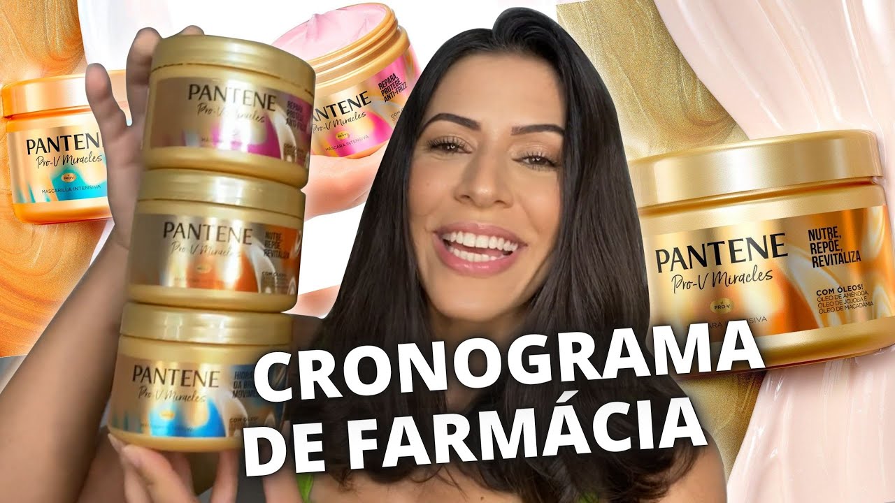 LANÇAMENTO CRONOGRAMA PRO-V MIRACLES PANTENE - RESENHA COMPLETA | Larisse Gama