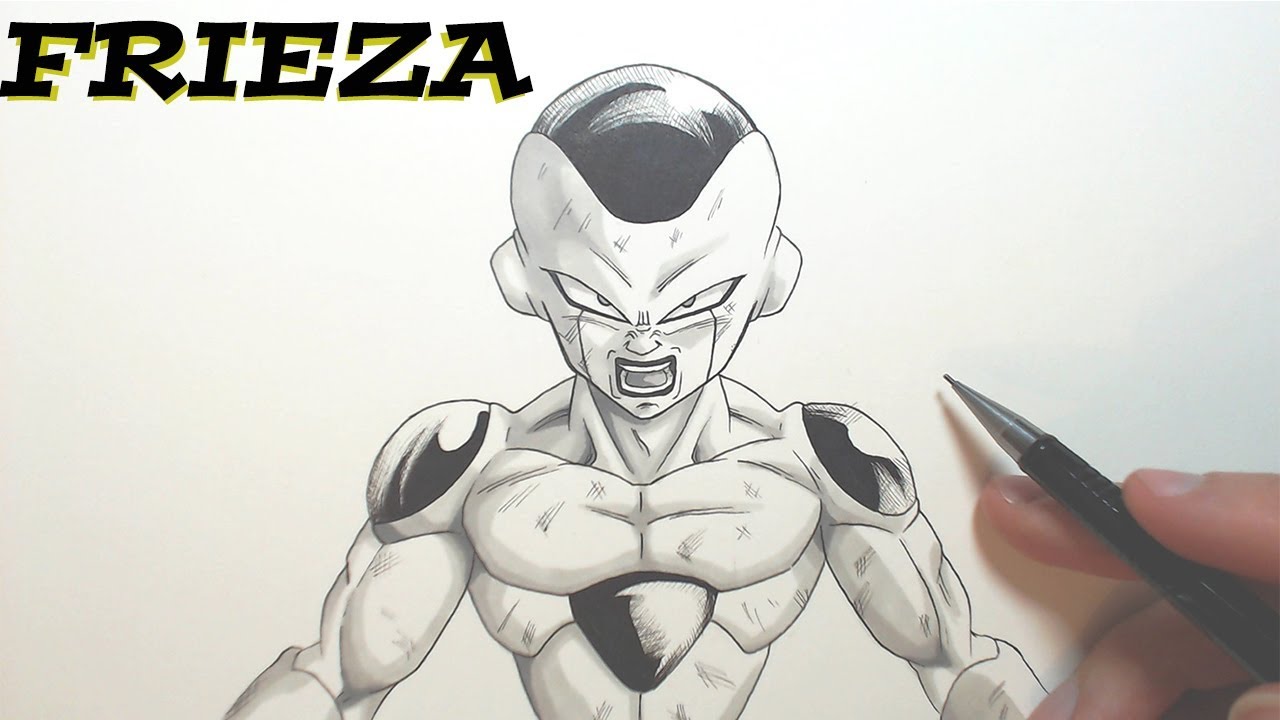 How To Draw FRIEZA - Dragonball Tutorial