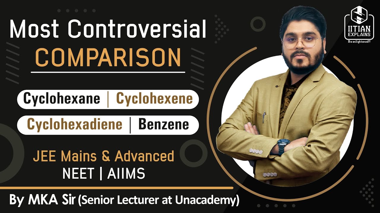 Stability of Cyclohexane, Cyclohexene, Cyclohexadiene & Benzene || IITian Explains
