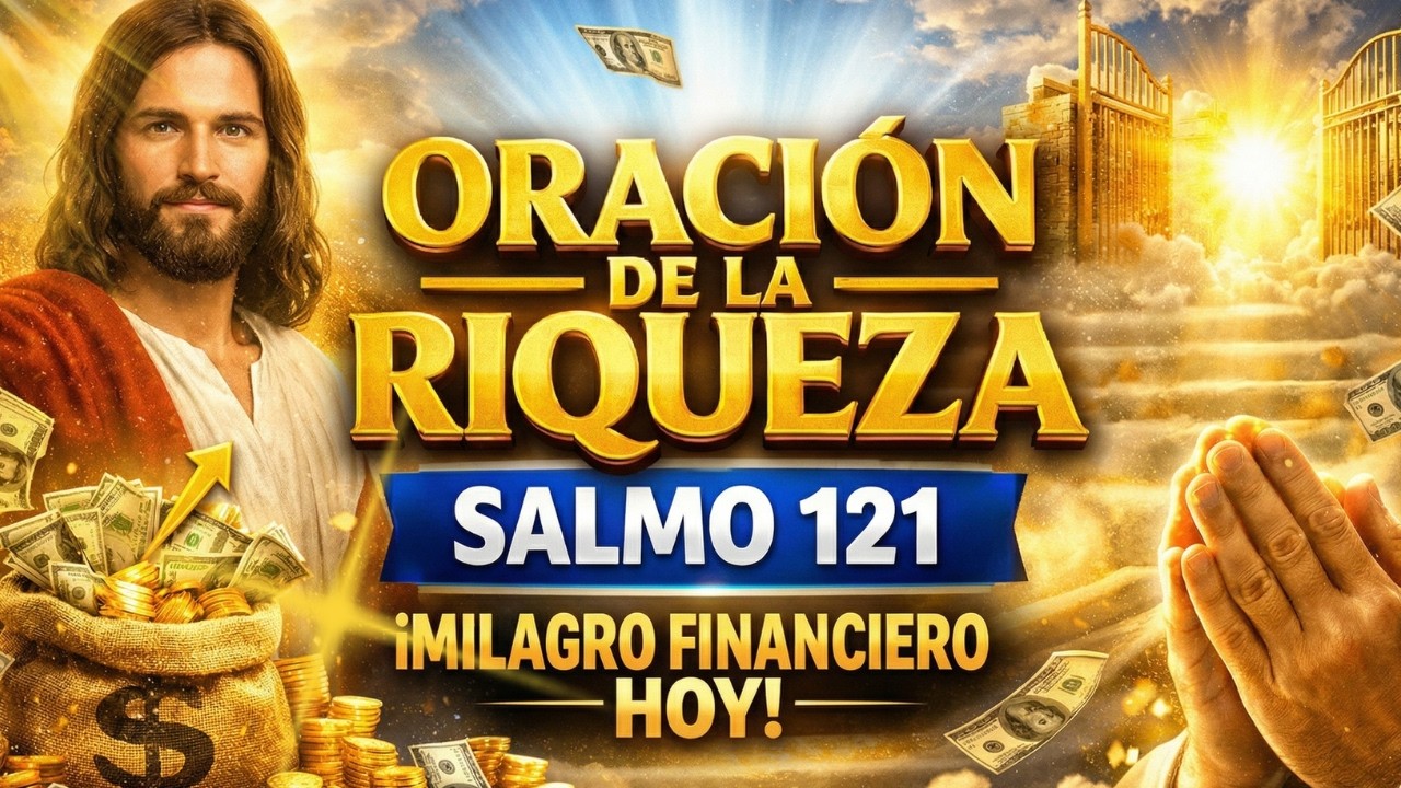 ORACI&Oacute;N DE LA RIQUEZA | SALMO 121 &ndash; DIOS EST&Aacute; ABRIENDO LOS CIELOS Y LIBERANDO PROSPERIDAD HOY