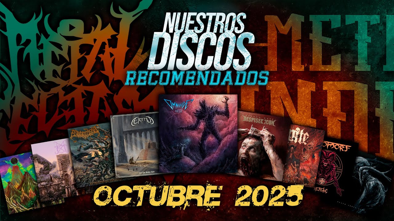 Рекомендованные альбомы на октябрь 2025 года для @MetalRelease и Metal Index