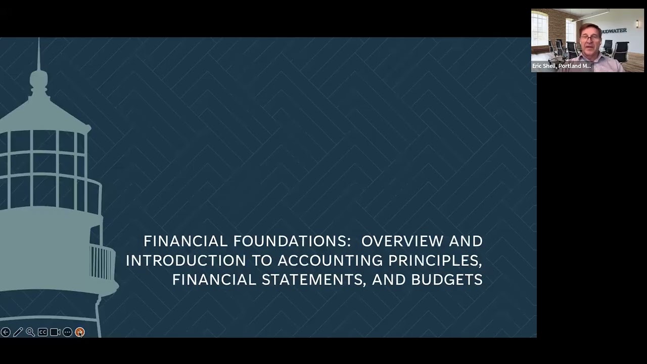 Session One of Finance 101: Essential Financial Literacy for Quality & Nurse Leaders