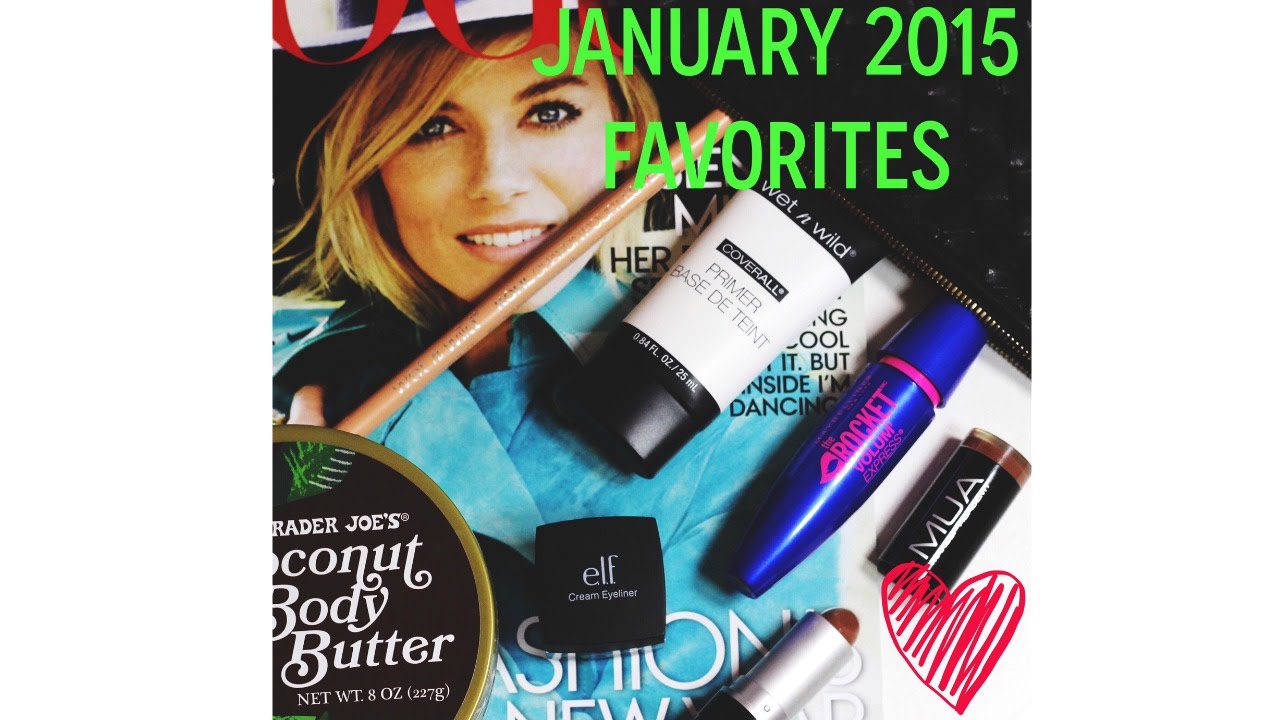 January 2015 Beauty Favorites Video I ByBare