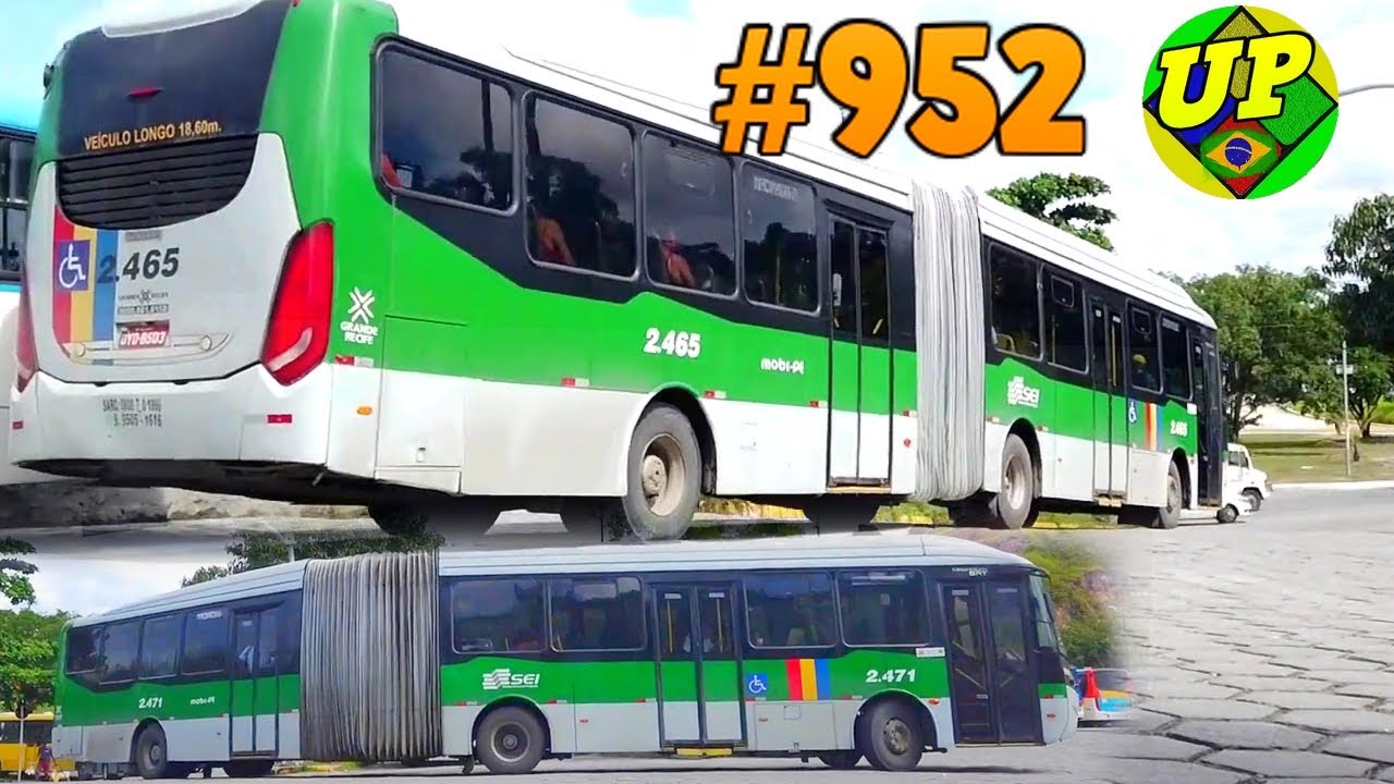#952 - ÔNIBUS RECIFE - Ti Macaxeira - Recordando movimentação com vários ônibus já desativados