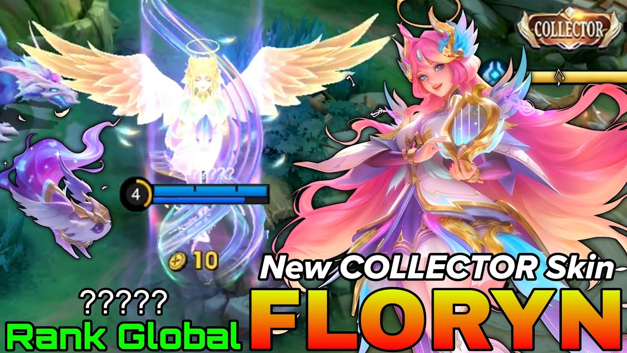 Melody of Light Floryn New COLLECTOR Skin - Top Global Floryn by ????? - Mobile Legends