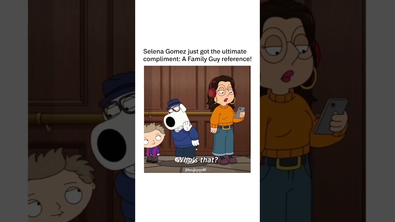 Family Guy roasts Selena Gomez’s instagram fame!