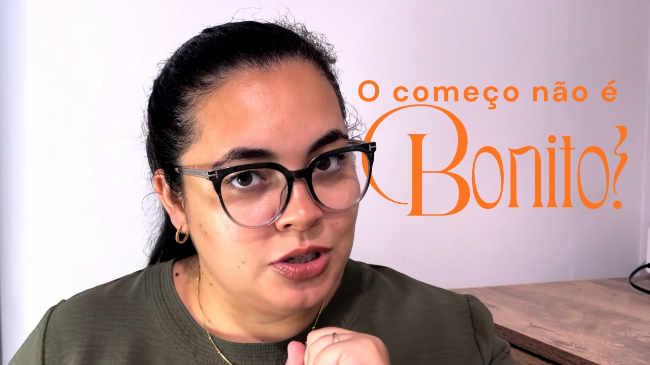 O desconforto de começar de verdade