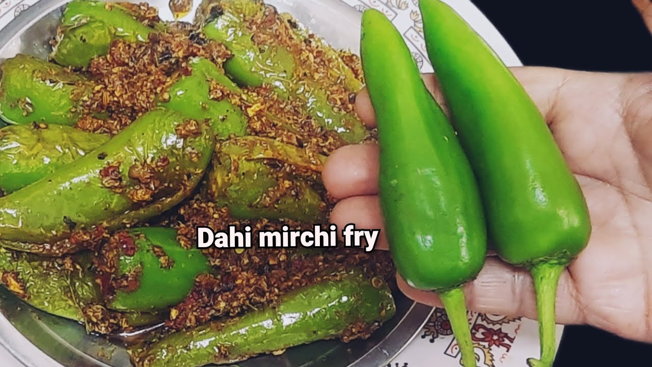 सब्जी खाना भूल जाओगे, जब दही वाली हरी मिर्ची फ्राई खाओगे@krishnakitchen Uttarakhand#Harimirchifry 