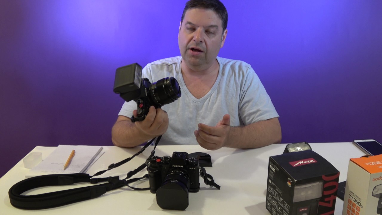 Quick Look: Metz M400 Flash for Fuji X system; comparing with Godox TT350