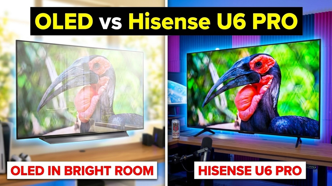 Лучший Mini-LED телевизор для светлых комнат &mdash; Обзор Hisense U6SF Pro Mini-LED TV