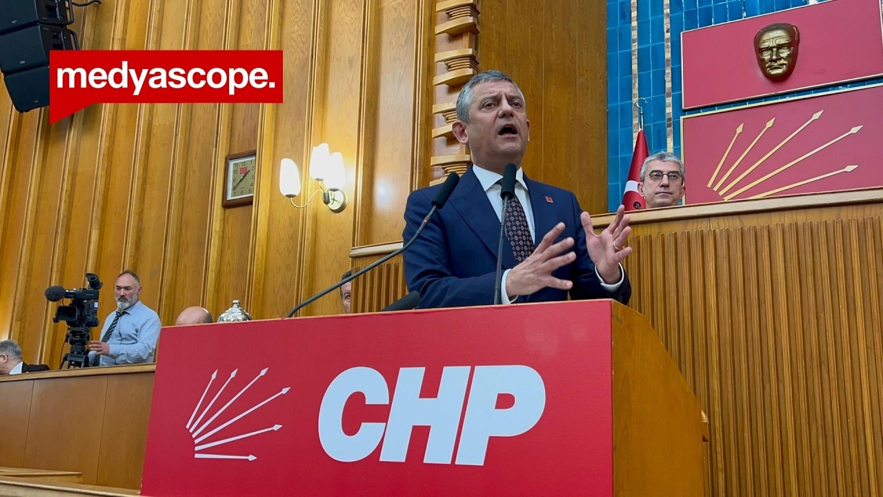 Özgür Özel CHP Grup Toplantısı'nda konuşuyor #CANLI
