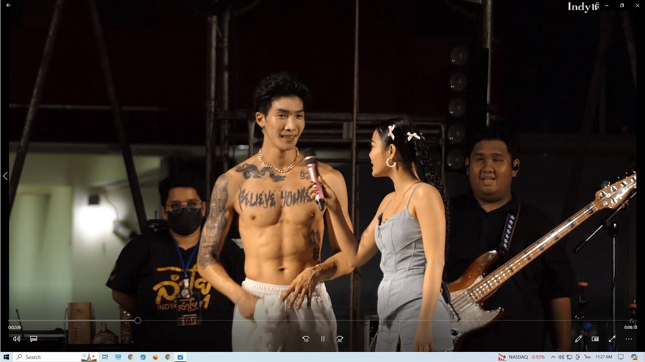 มาดูรอยสัก พีพี Dancerชาย ความสนุกสนานความน่ารักบนเวที แสดงสด #ลำไย ไหทองคำ @แพรกษา สมุทรปราการ