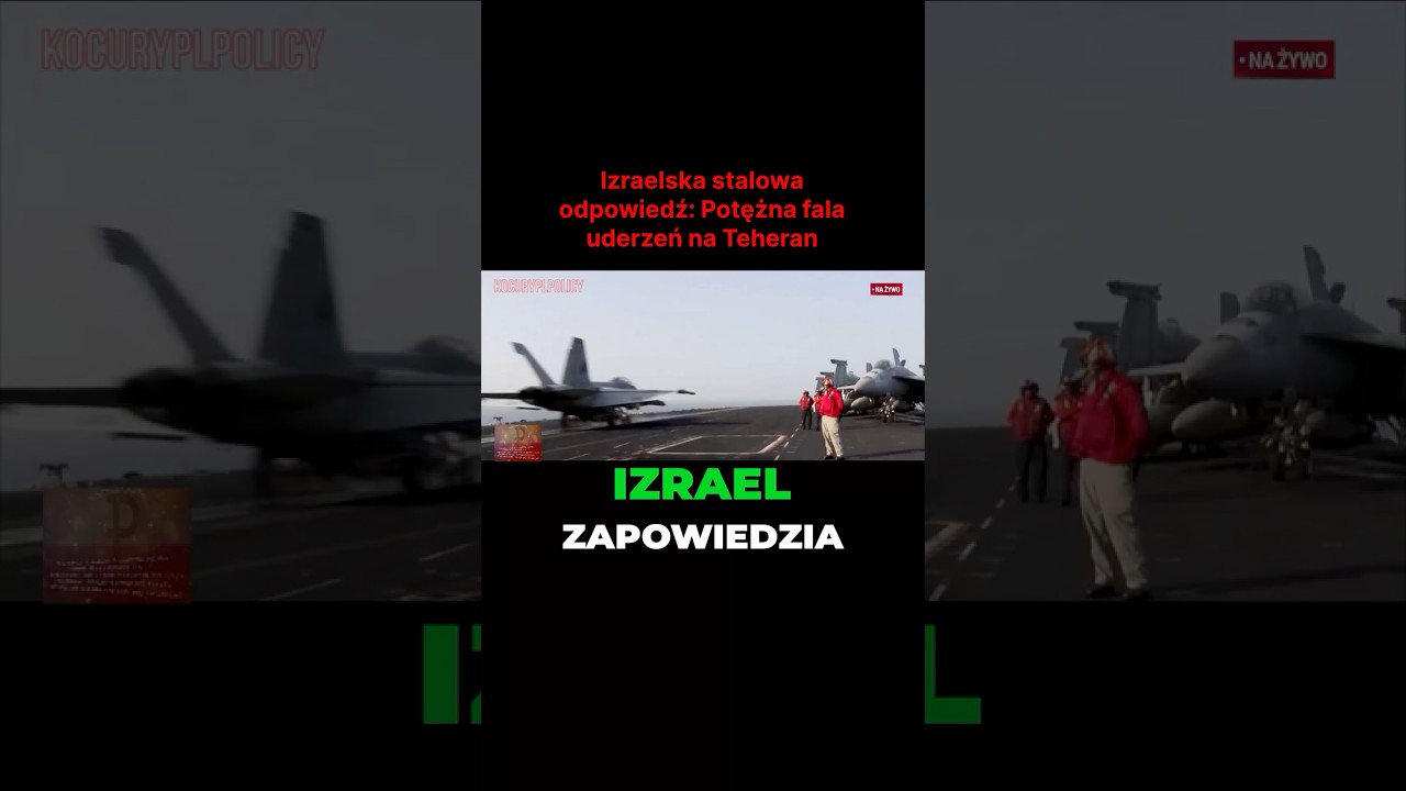 Izrael odpowiada ogniem! Stalowa pięść na Teheran