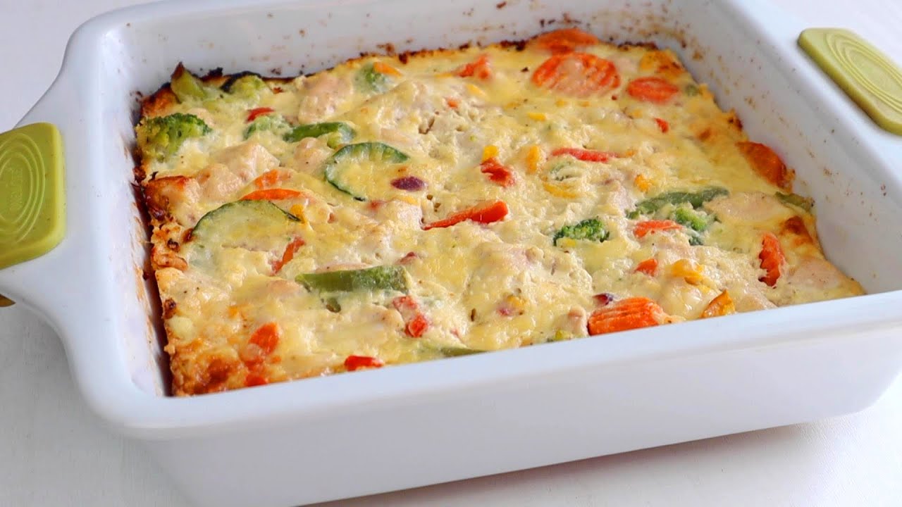 Божественный Ужин!Потрясающе Вкусная Куриная Запеканка!