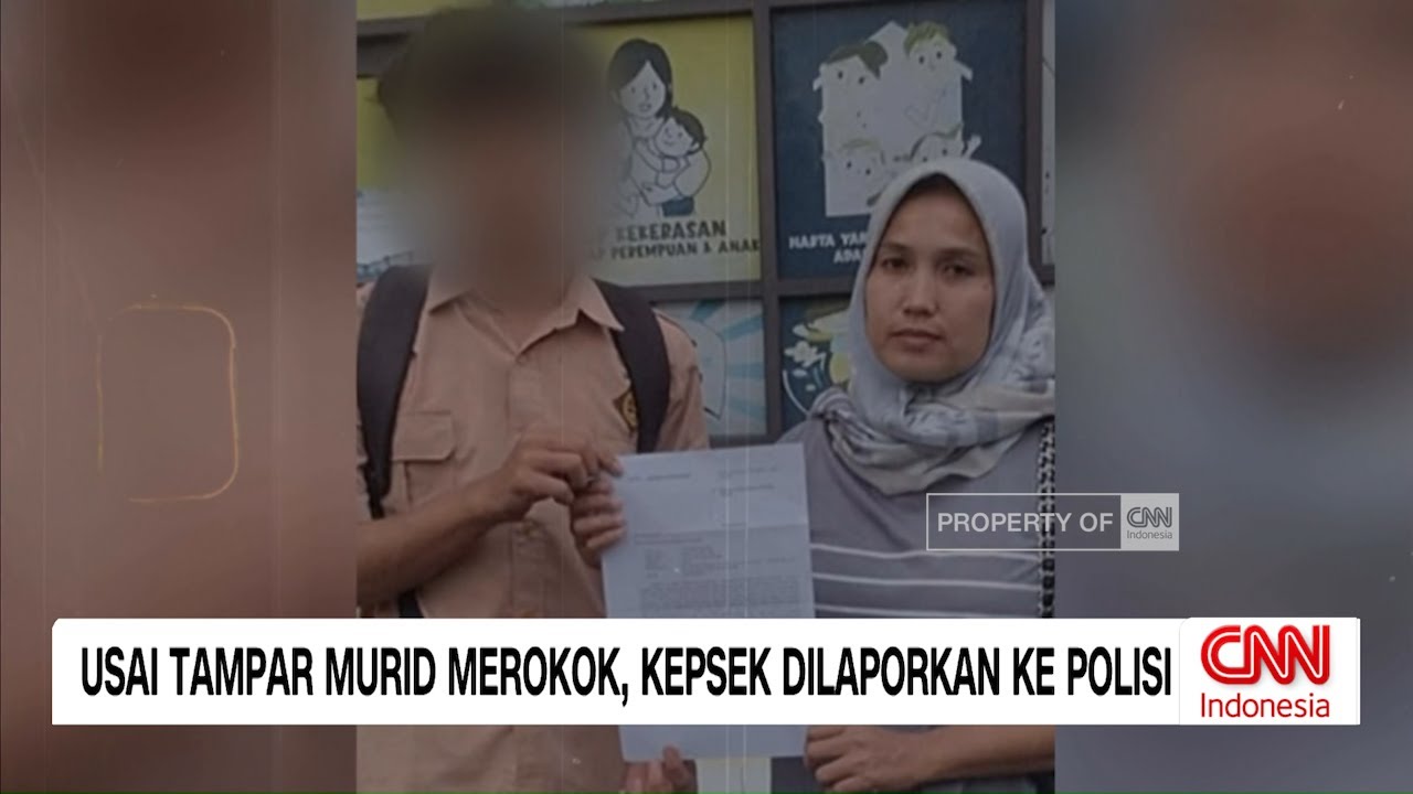 Usai Tampar Murid Merokok, Kepsek Dilaporkan ke Polisi