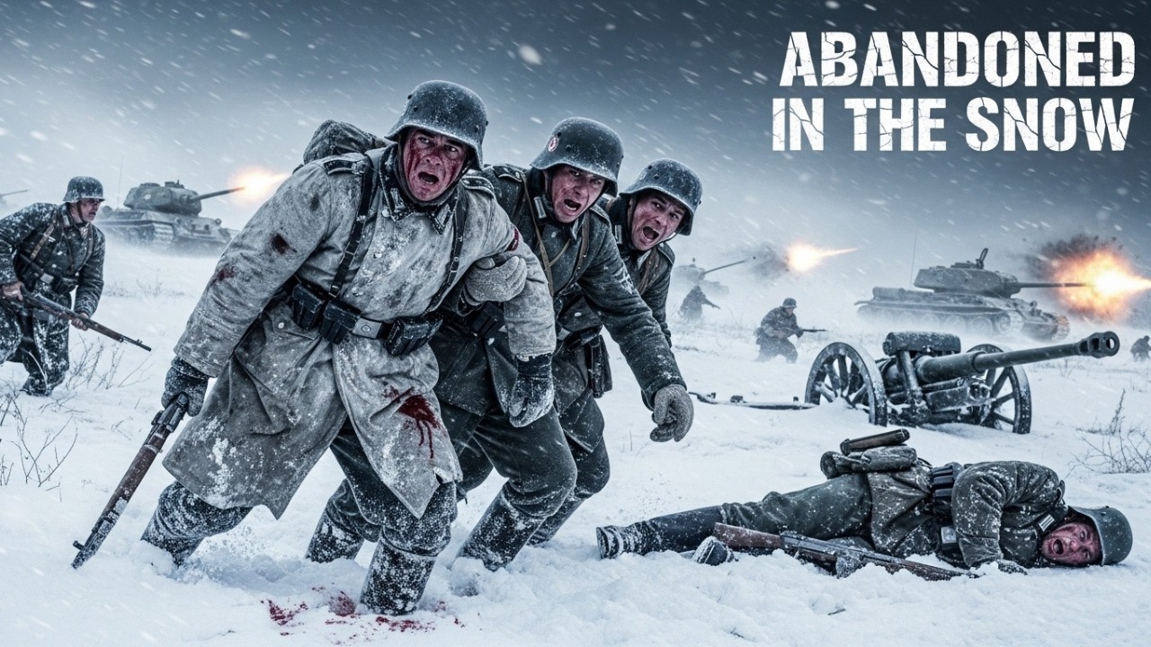 Abandoned in the Snow: Wounded Soldiers Left to Freeze During the Retreat – WW2 Documentary