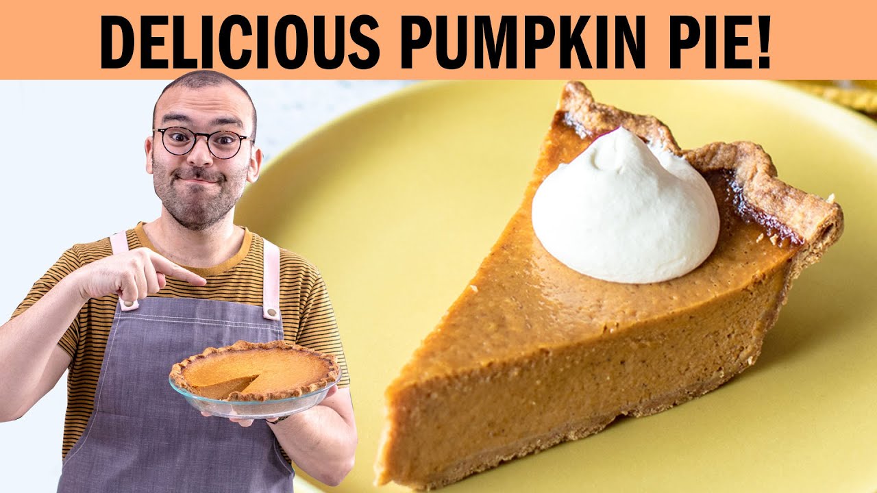Perfect Pumpkin Pie **No cracks or sinking** - The Scran Line
