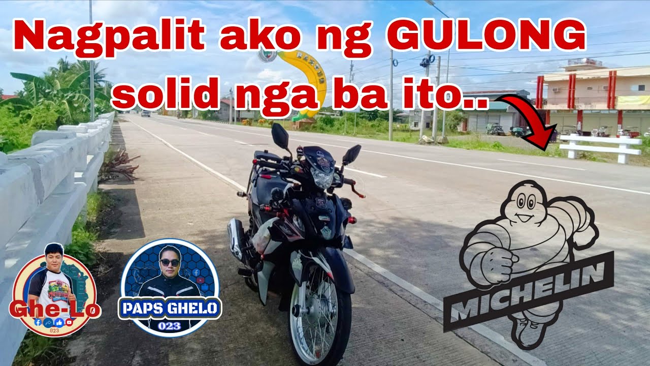 Nagpalit ako ng Gulong ang brand ay MICHELIN TIRE PILOT STREET 2, solid nga ba ito.