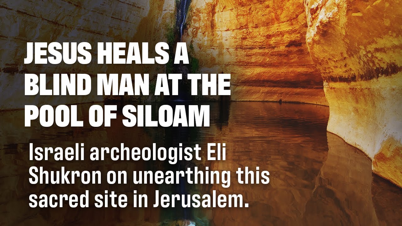 Eli Shukron: Pool of Siloam, where Jesus Healed a blind man! | Living Passages Christian Travel