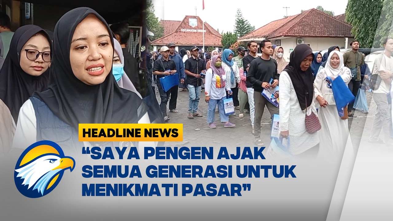 [HEADLINE NEWS, 05/03] Momen TRamadan Nasdem, Dini Rahmania Ajak Warga Belanja di Pasar Tradisional