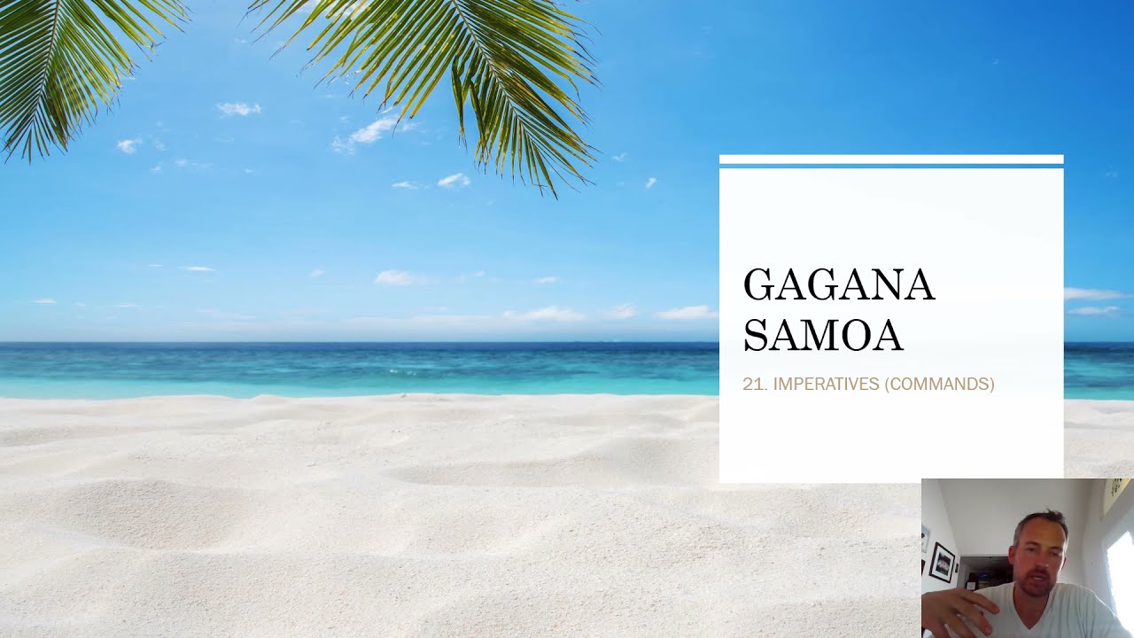 Learn to Speak Samoan - Imperatives