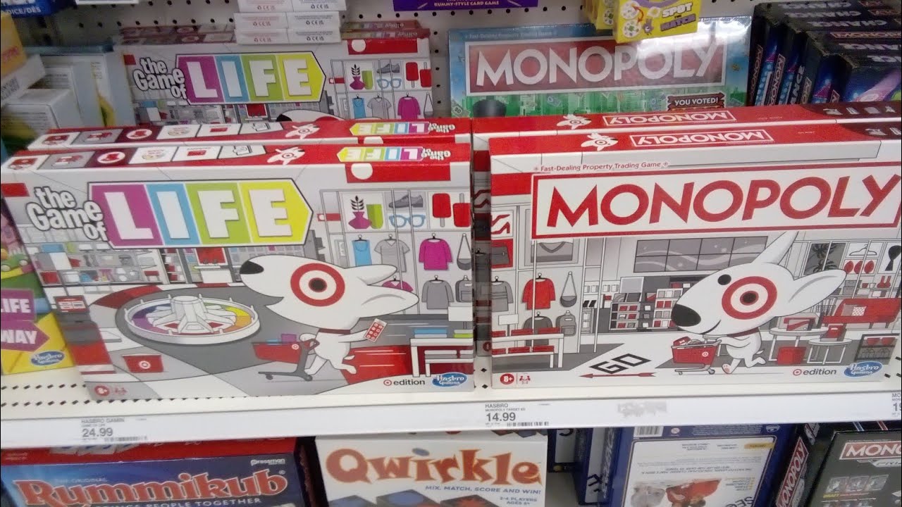 target exclusive Monopoly and Life