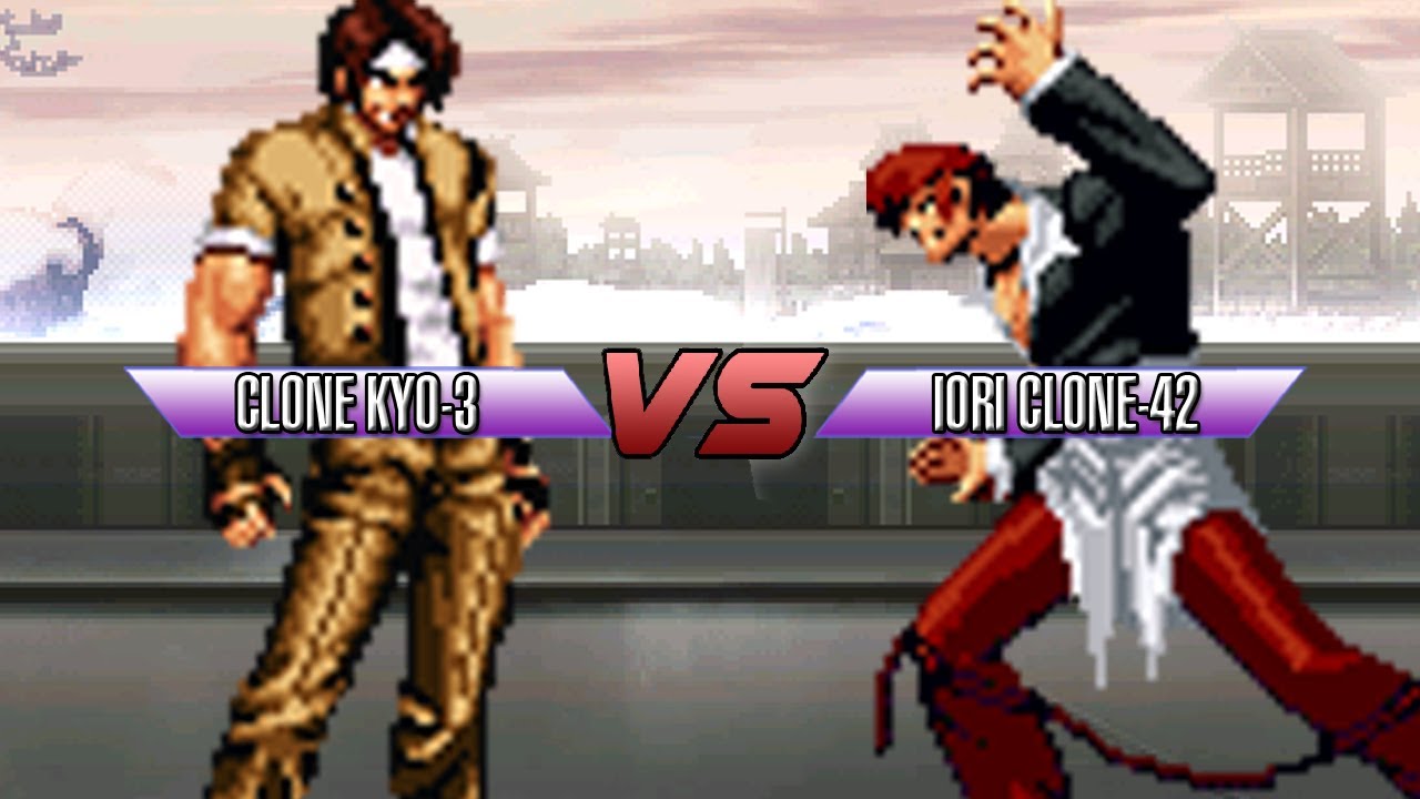 KOF Mugen - Clone Kyo-3 vs. Iori Clone-42 - 克隆草薙京三號 VS. 魂之印記八神42號