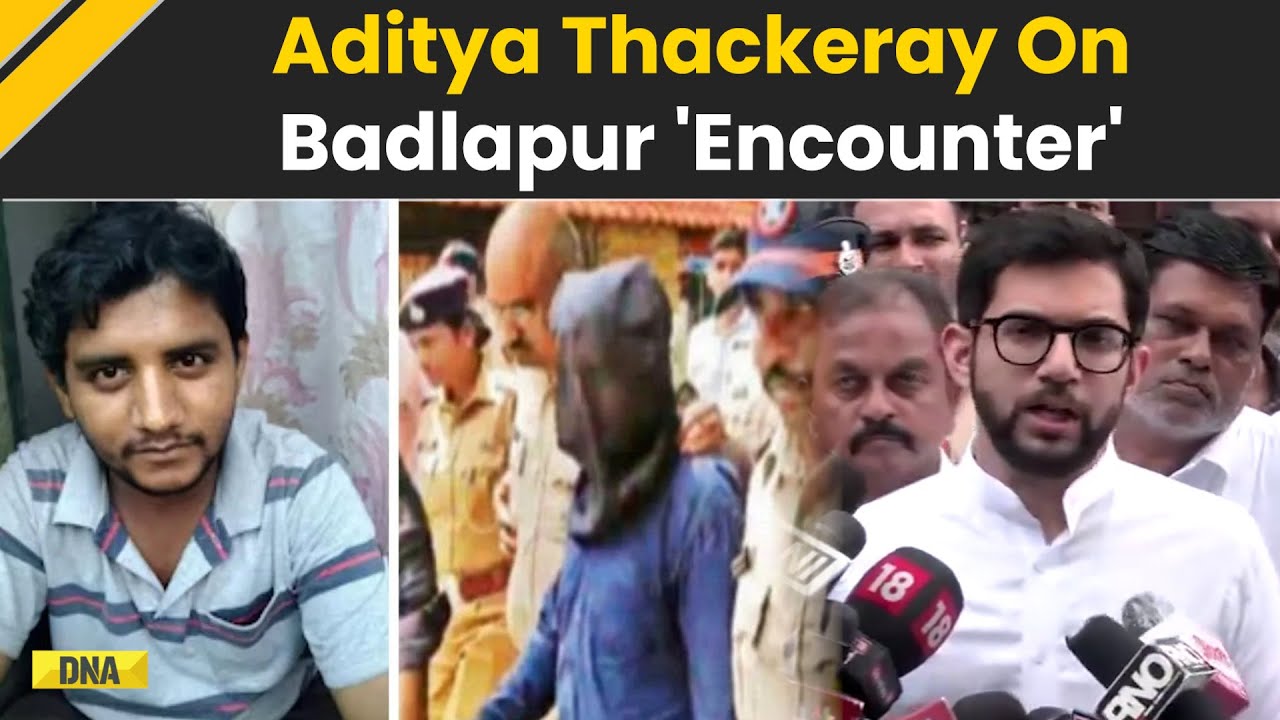 Badlapur School Sexual Assault Case: ShivSena's Aditya Thackeray Questions Police Encounter