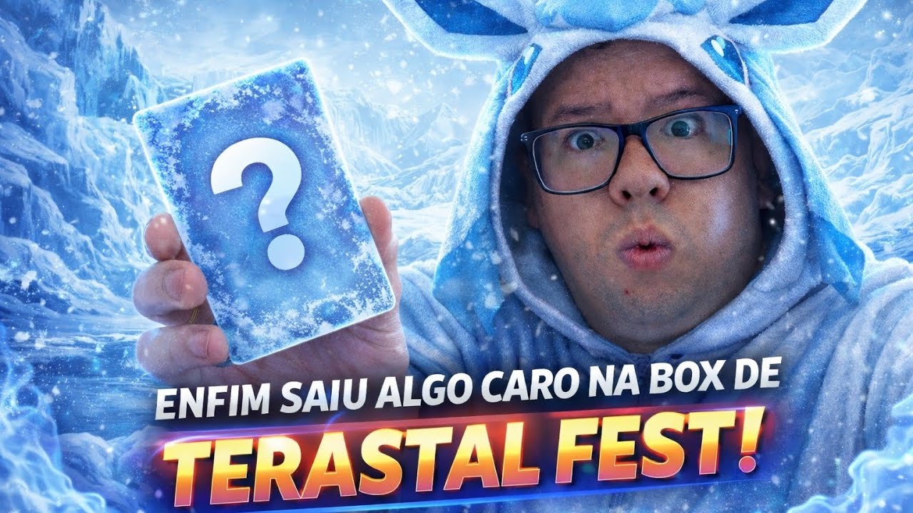 R$600 EM UMA ÚNICA CARTA?! ESSA TERASTAL FEST ME CALOU! 😳💎