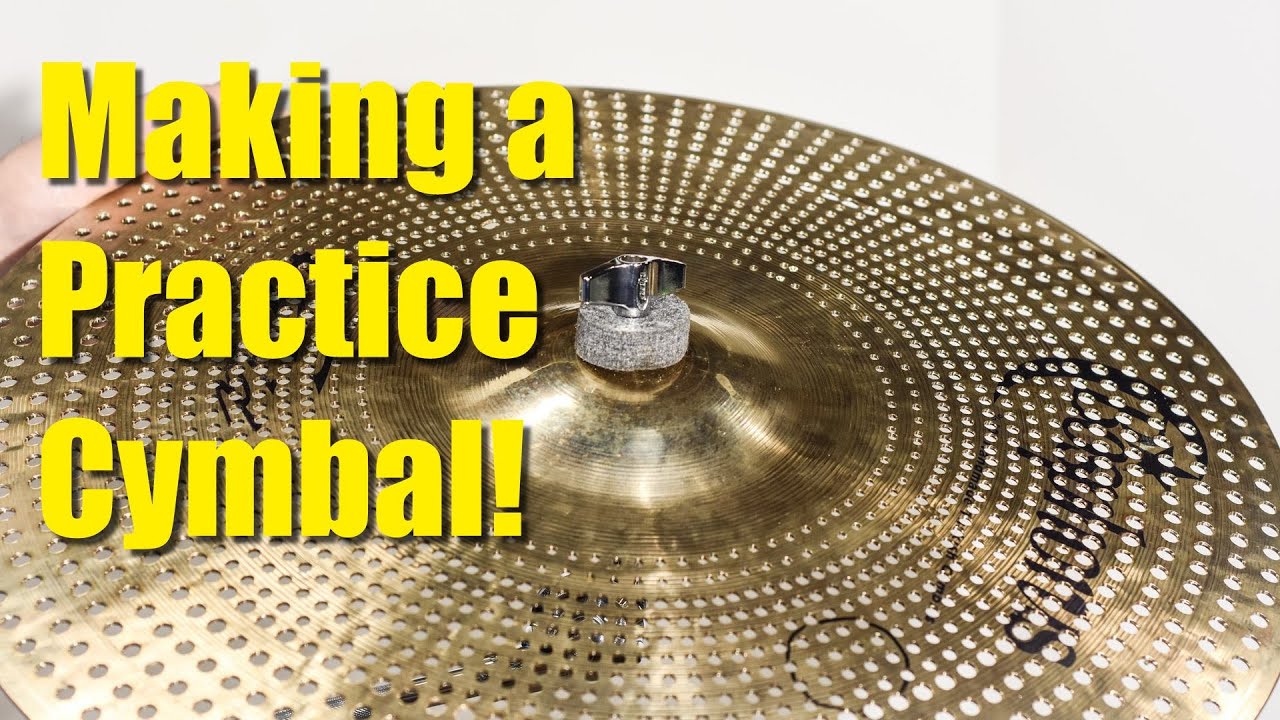 Making a Practice Cymbal