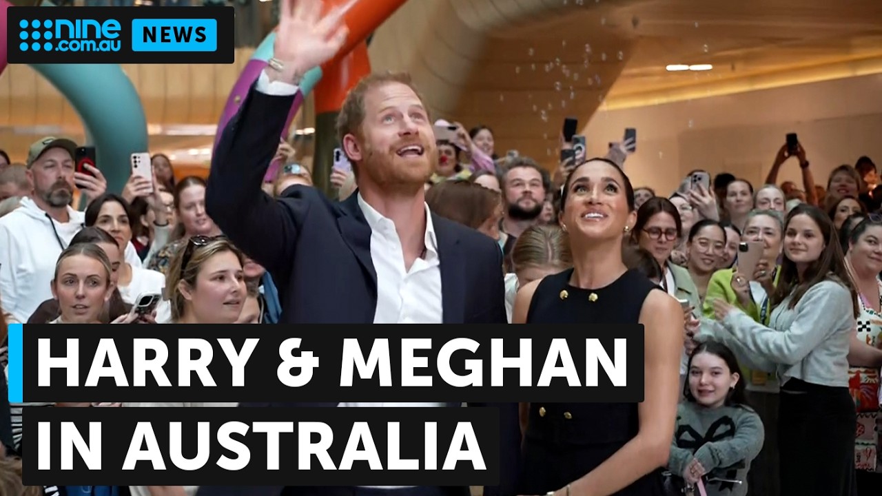 Harry and Meghan kick of Australia tour in Melbourne | Nine.com.au