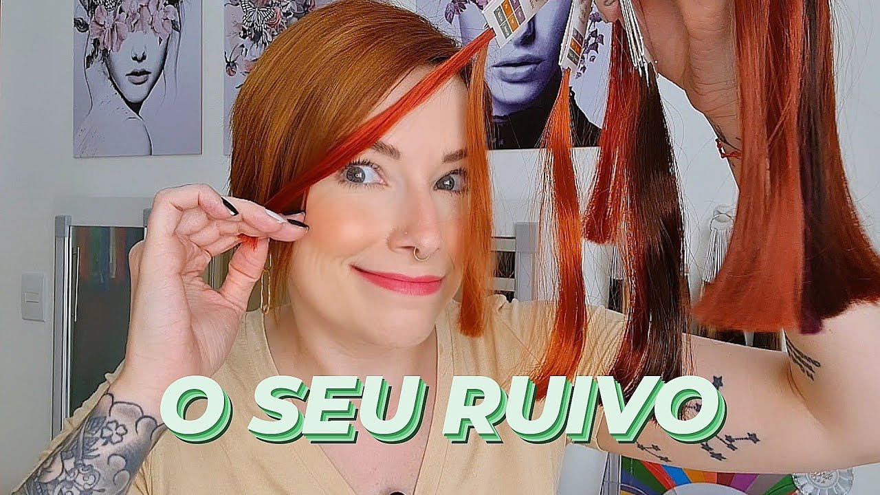 Os RUIVOS De Cada CARTELA!!! 👩🏻‍🦰👩‍🦰👩🏽‍🦰👩🏿‍🦰 #coloracaopessoal #analisecromatica