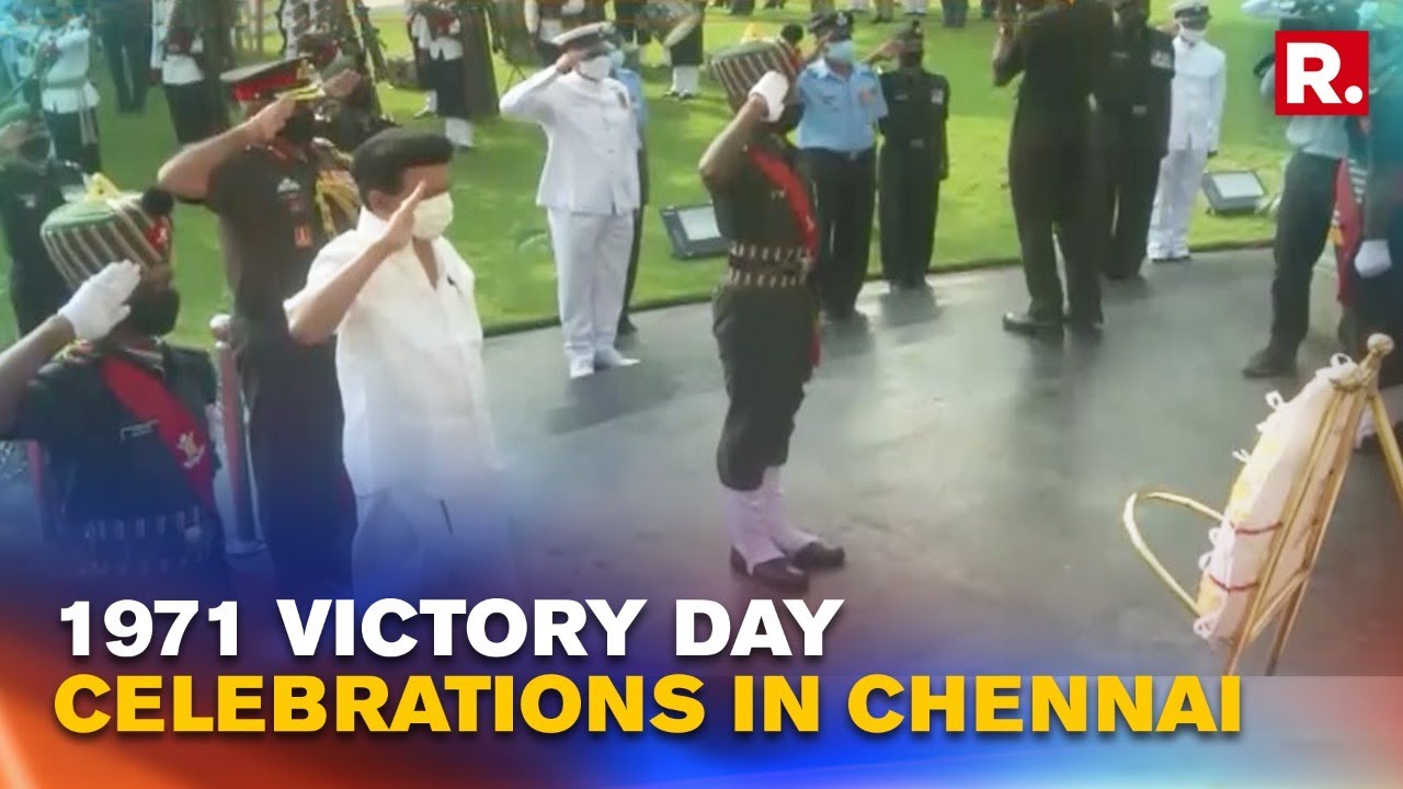 Tamil Nadu CM Stalin Pays Respects To 1971 War Heroes | Nation Marks 50 Years Of Victory Over Pak