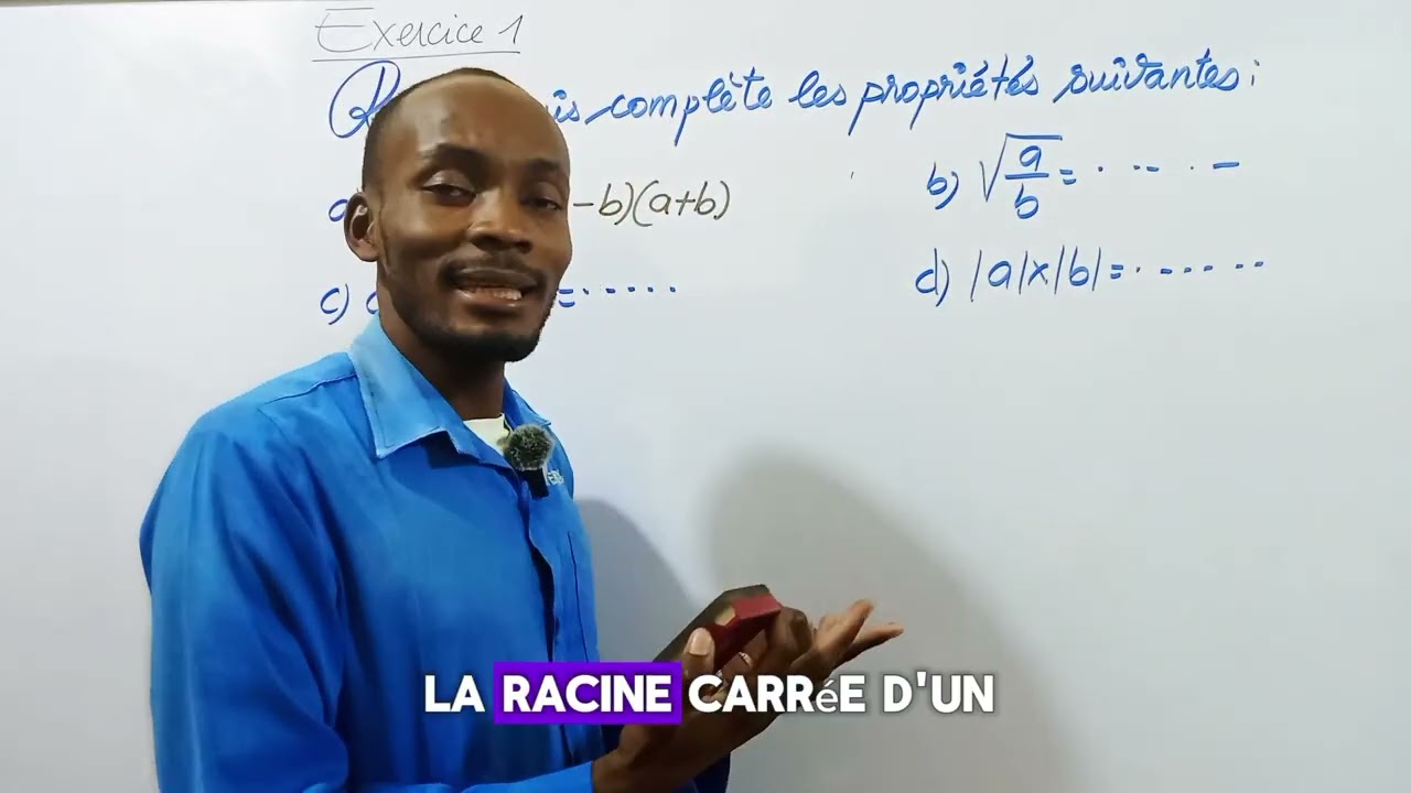 BEPC Maths 2026 : Correction du Devoir Départemental n°2 Brazzaville 3ème, partie 1 