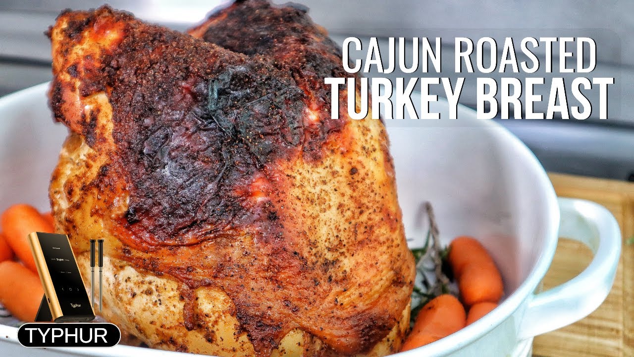 CAJUN Style Roasted Turkey Breast Takes Christmas Dinner to the NEXT LEVEL!