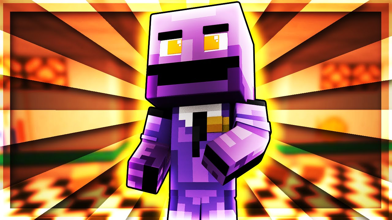 FNAF WORLD - MINI PURPLE GUY! (Minecraft Roleplay) DAY 6