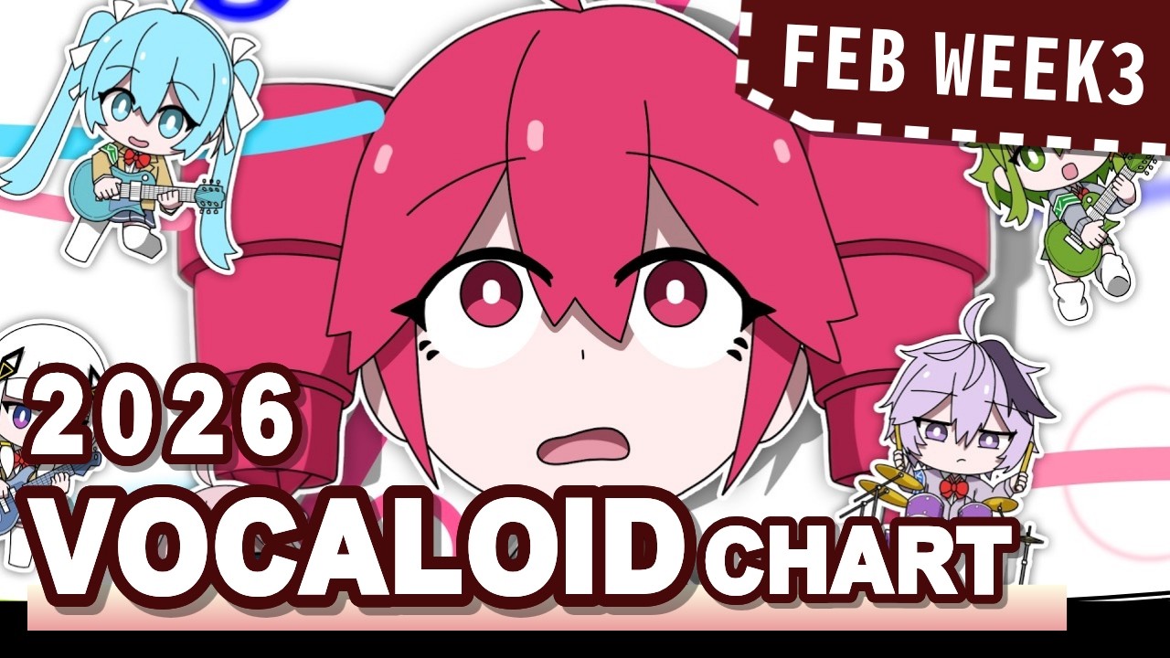 VOCALOID SONGS CHART | FEBRUARY 2026 (WEEK 3)