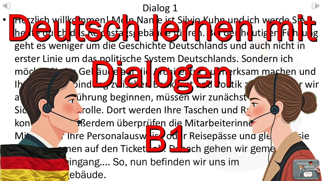 Dialoge B1 | Deutsch lernen durch Hören | 51 | #deutschlernen