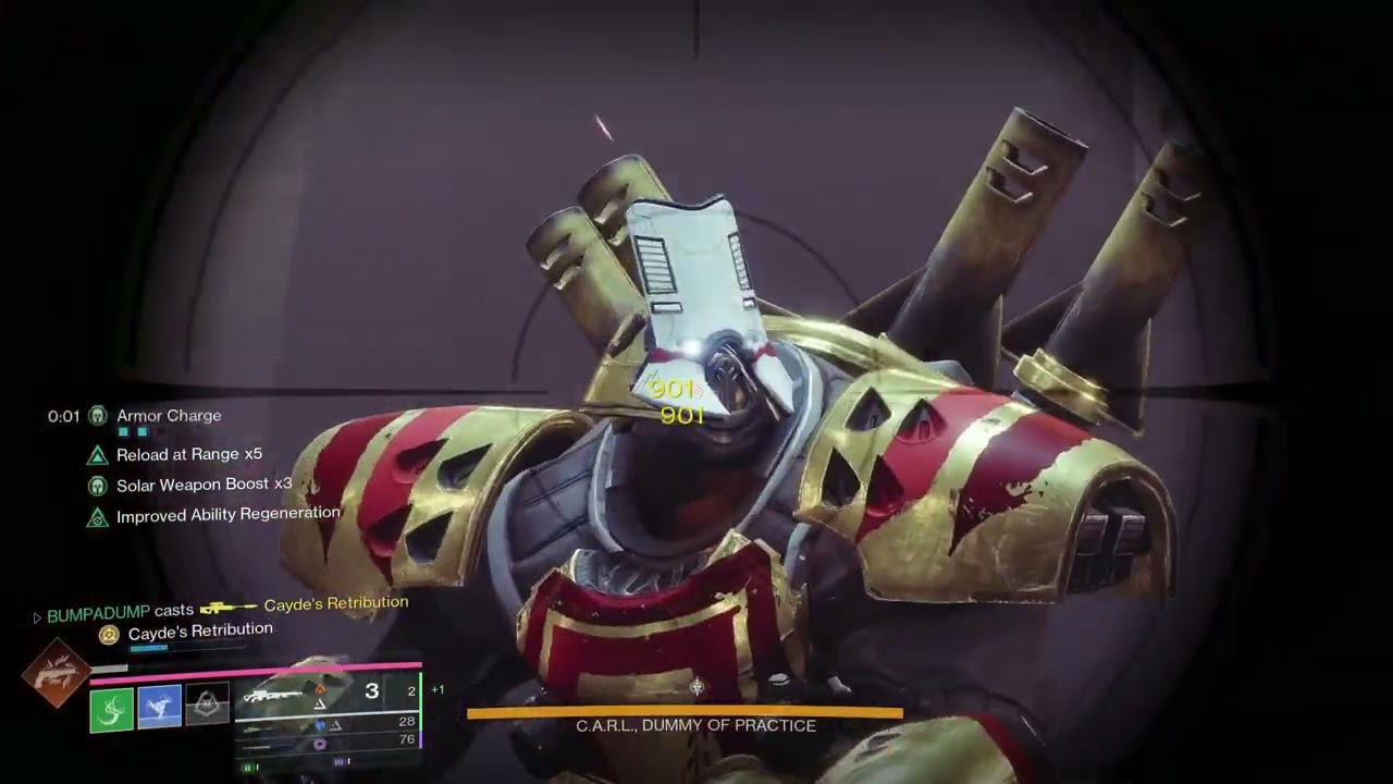 GoS 3rd Encounter Hunter Dmg Rotation