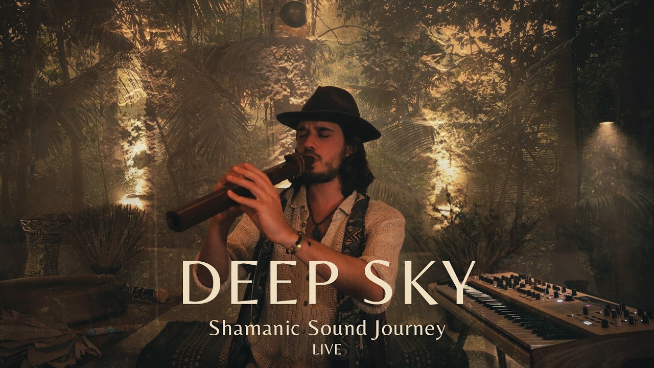 Deep Sky by Janax Pacha | Shamanic Healing Music (Live Looping) | Meditation • Relaxing • Stillness