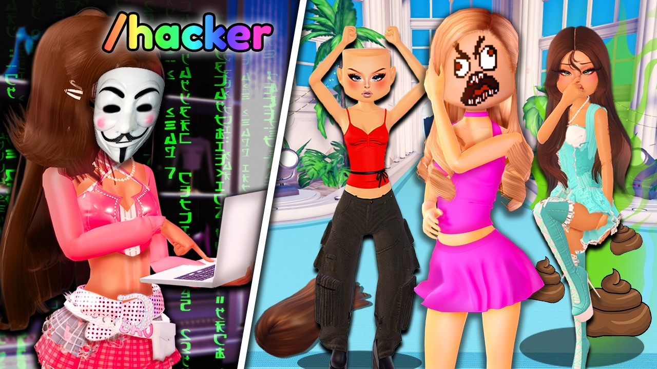 I Became a HACKER in Dress to Impress!!