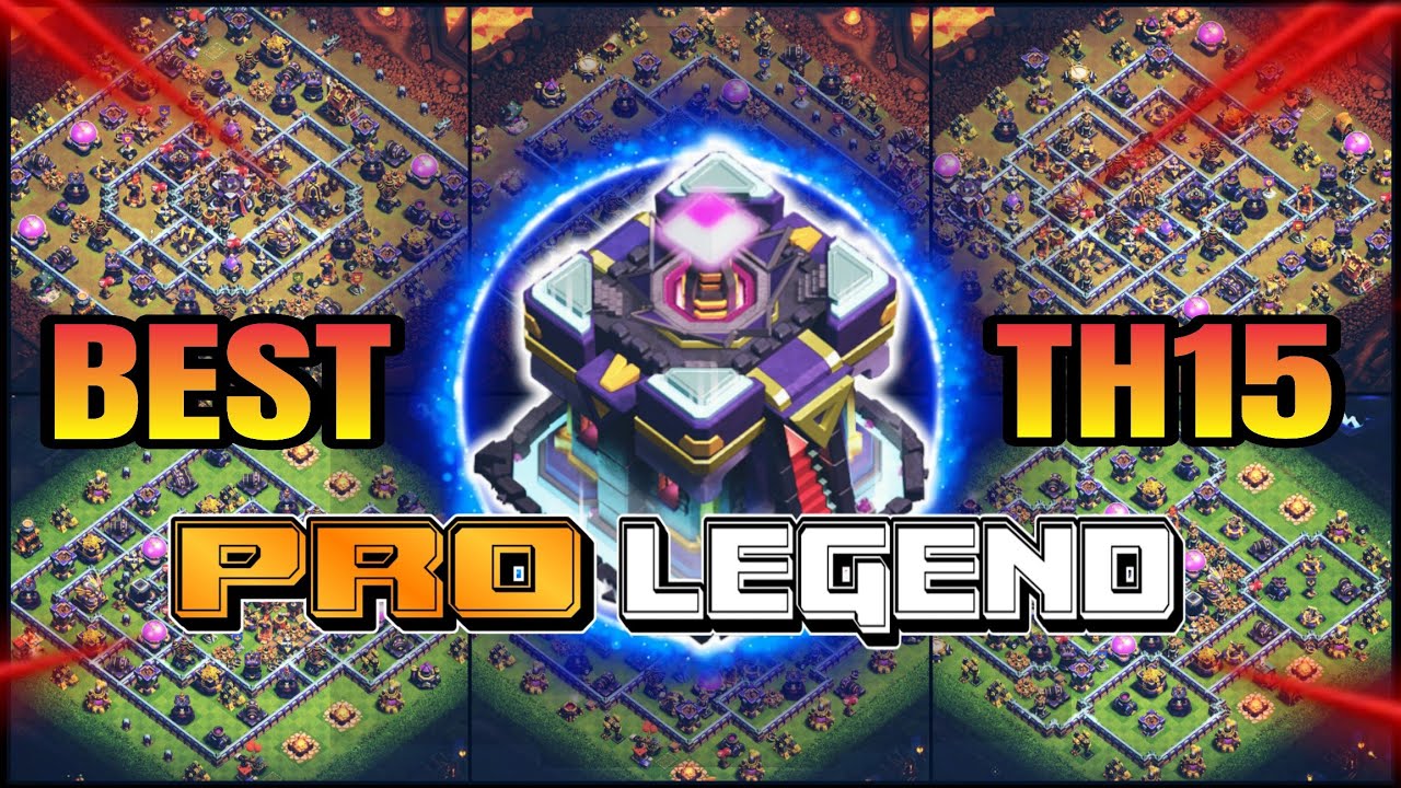 TOP-5 STRONG TH15 BEST FOR WAR/ FARM /RANK BATTLE AND CWL BASE WITH LINKS|| TH15 ANTI 3 STAR 