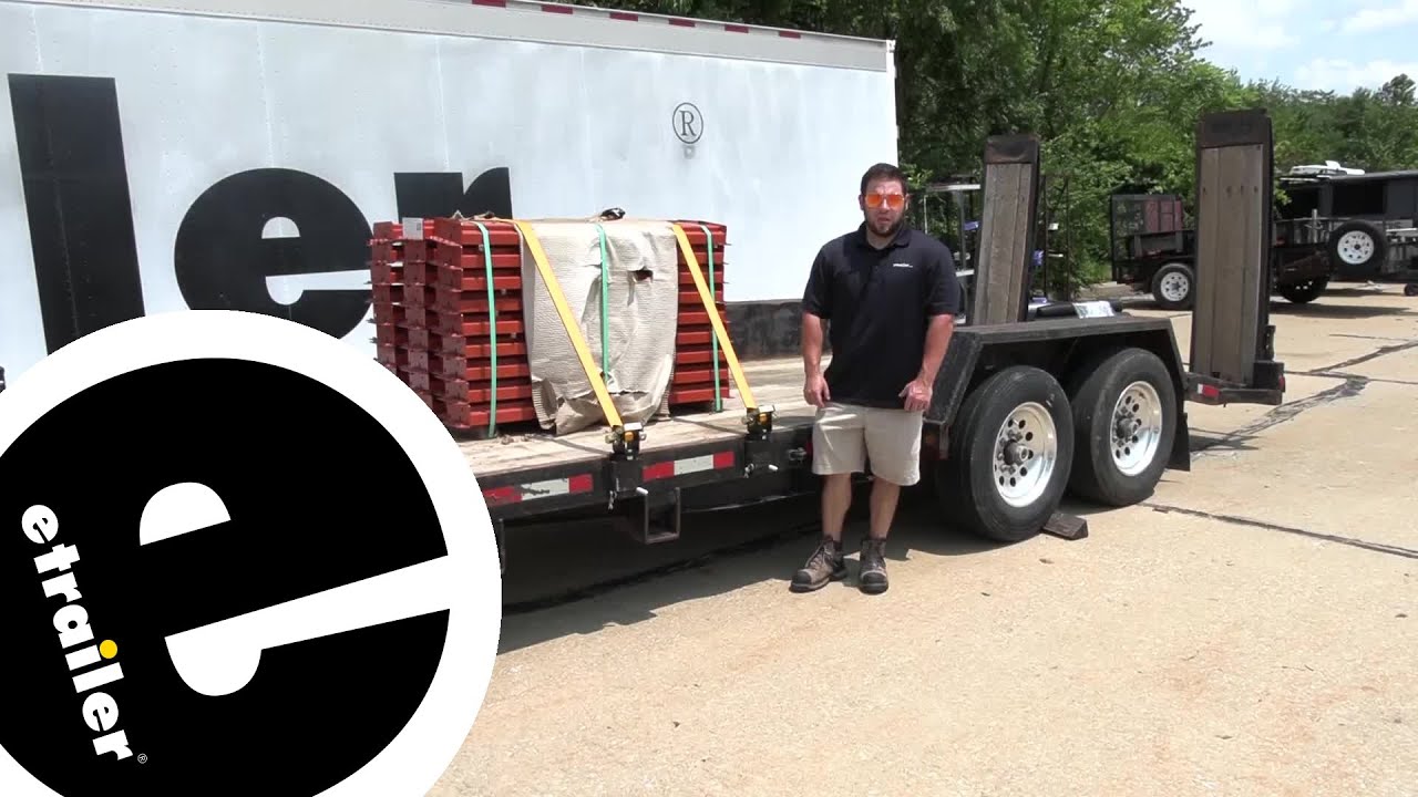 etrailer | Breaking Down the Brophy Stake Pocket Tie-Down Winch for Flatbed Truck or Trailer